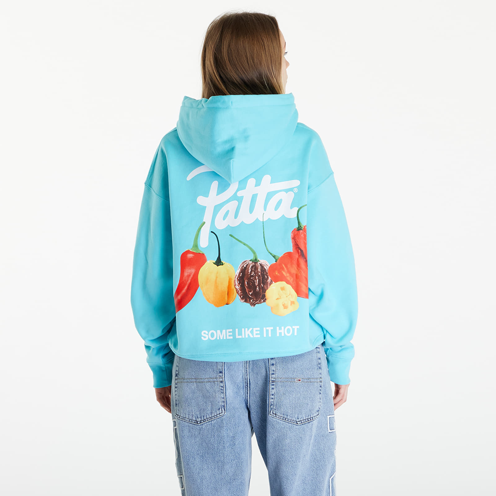 Hoodies and sweatshirts  Patta Some Like It Hot Classic Hooded Sweater UNISEX Blue Radiance