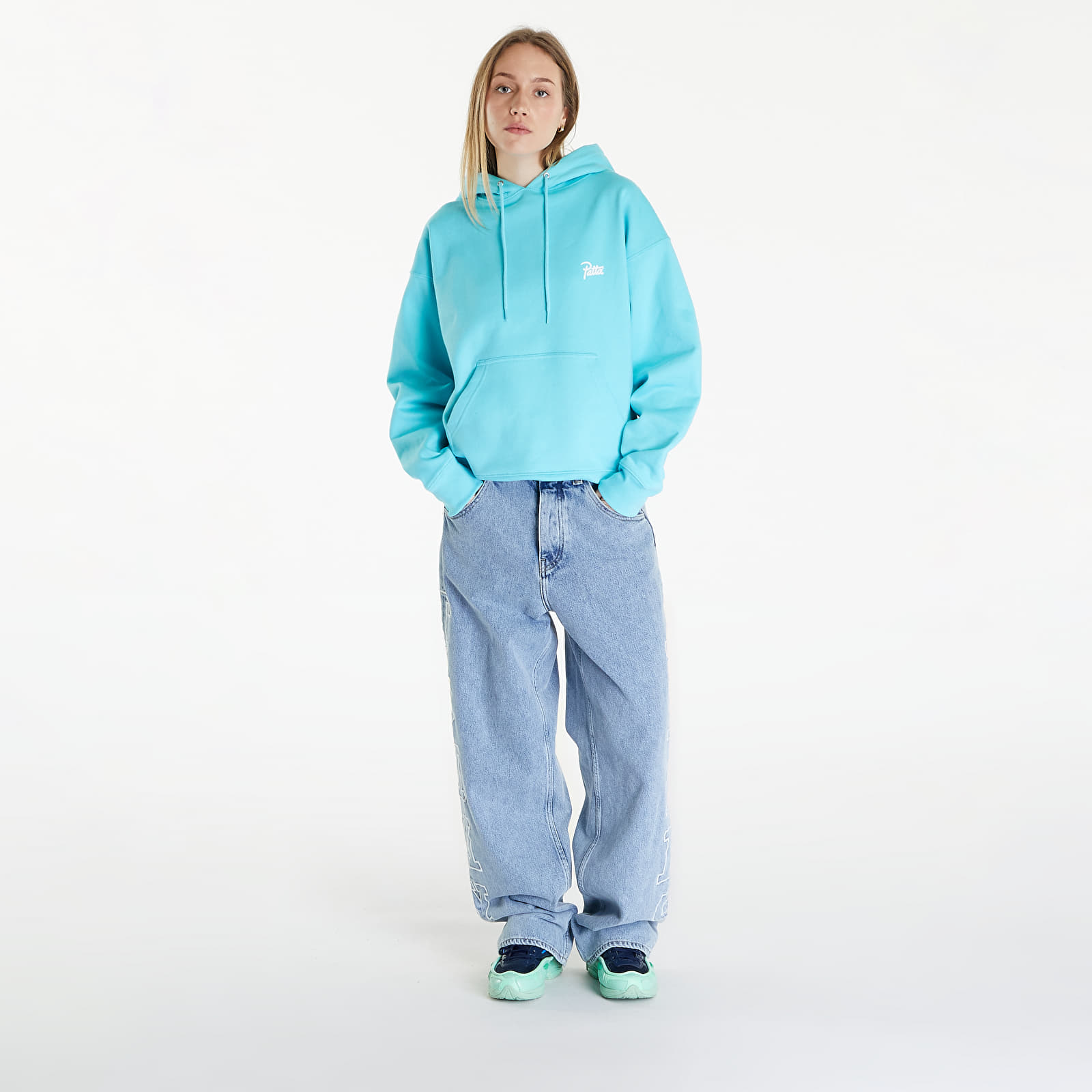 Hoodies and sweatshirts Patta Some Like It Hot Classic Hooded Sweater UNISEX Blue Radiance Footshop