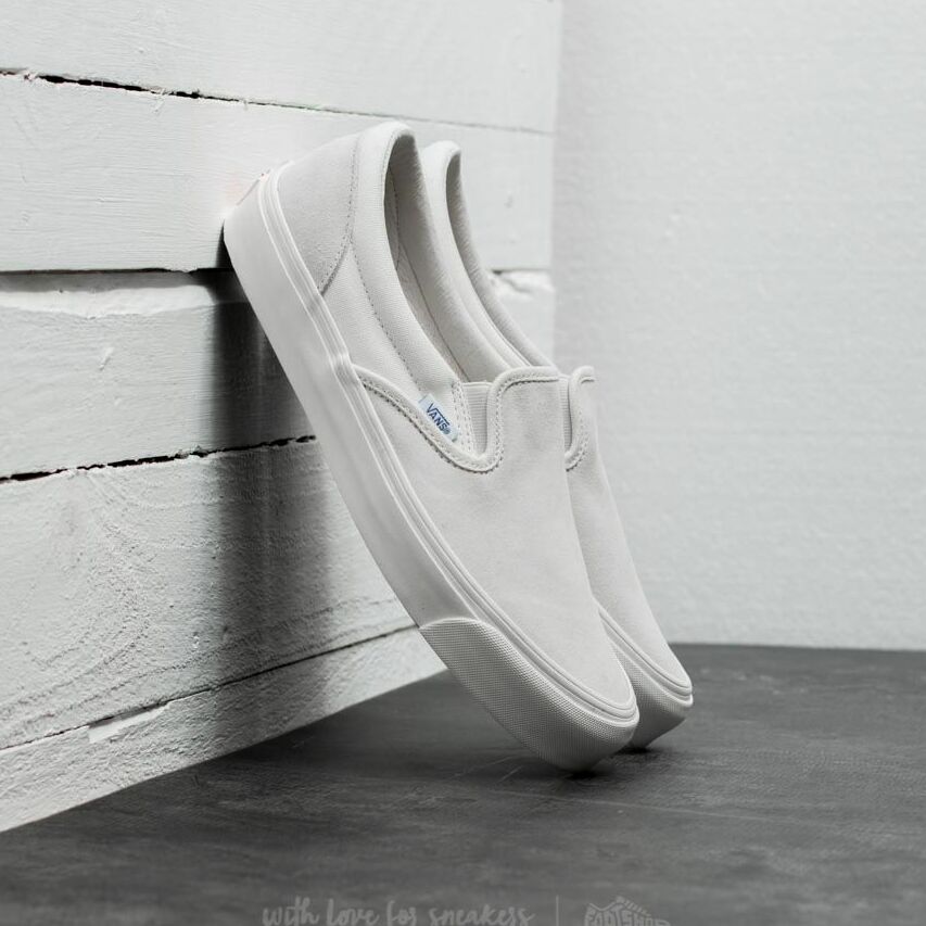 Sneakers Vans OG Classic Slip-On (Suede/ Canvas) Egret/ Cloud Dancer