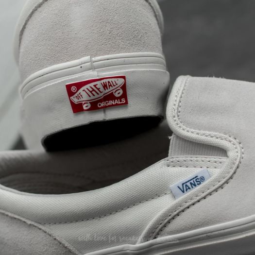 Ballerina true white slip on vans on sale