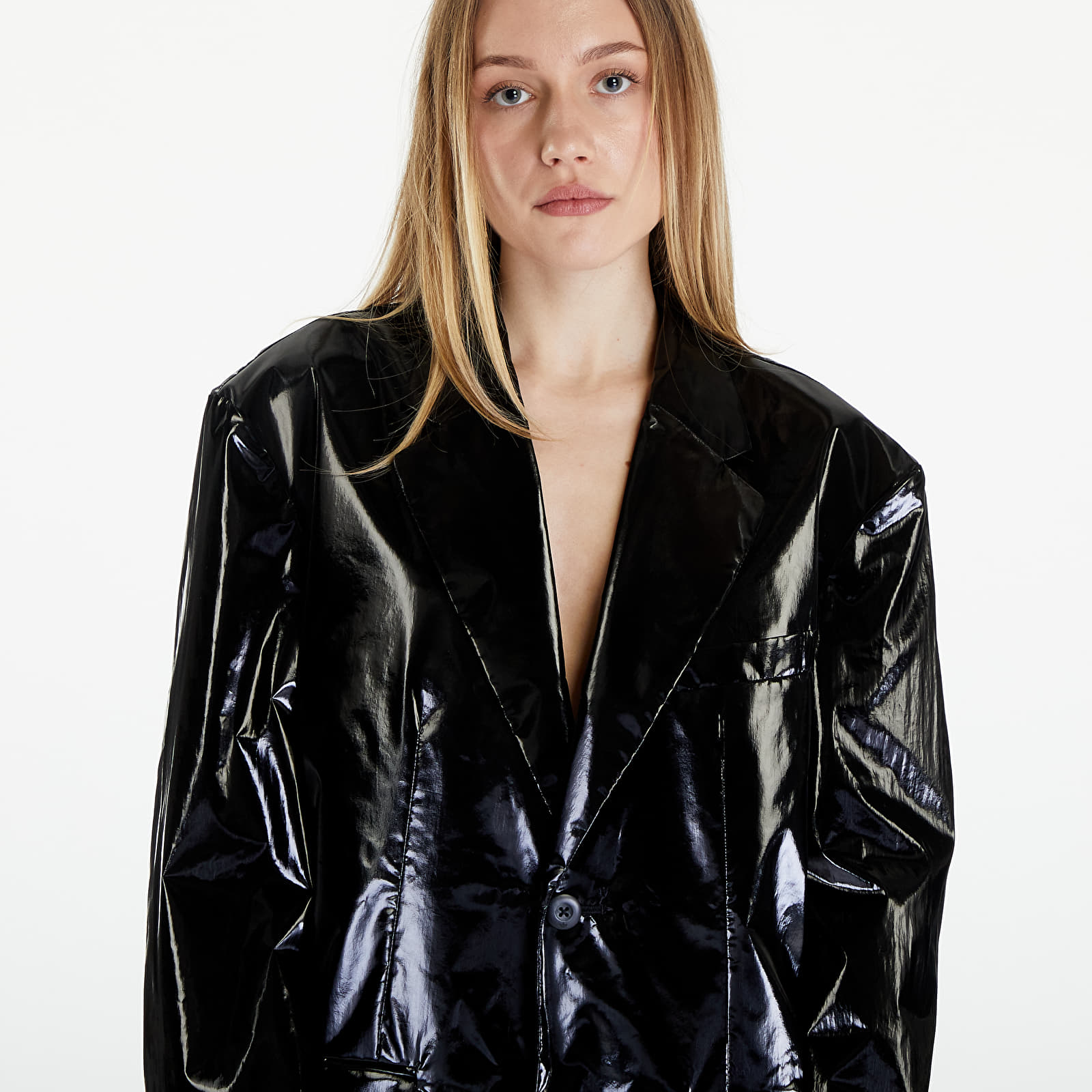 Bundy adidas x Song For The Mute Shiny UNISEX Blazer Black/ Active Teal