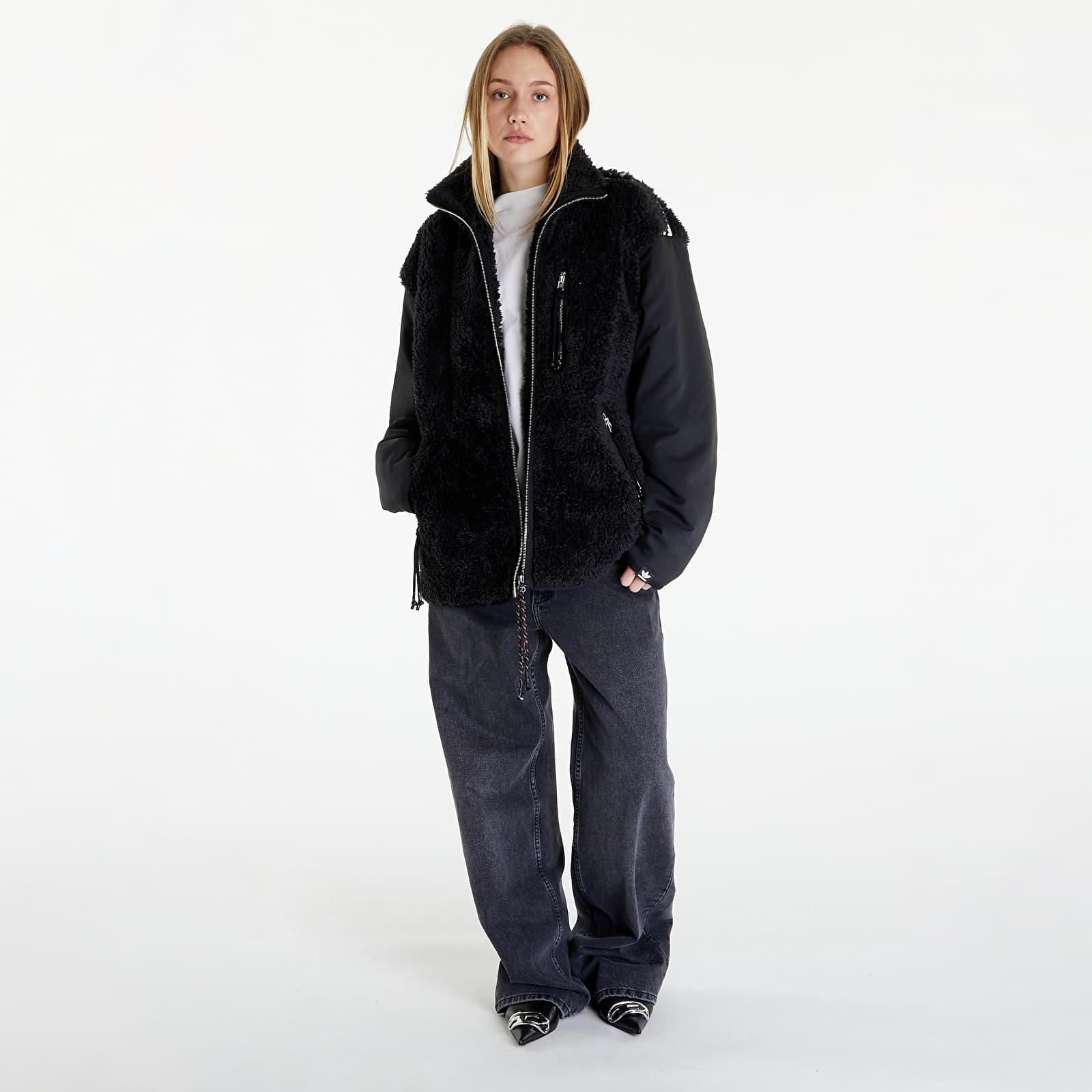 Casacos adidas Song For The Mute Fleece Jacket UNISEX Black