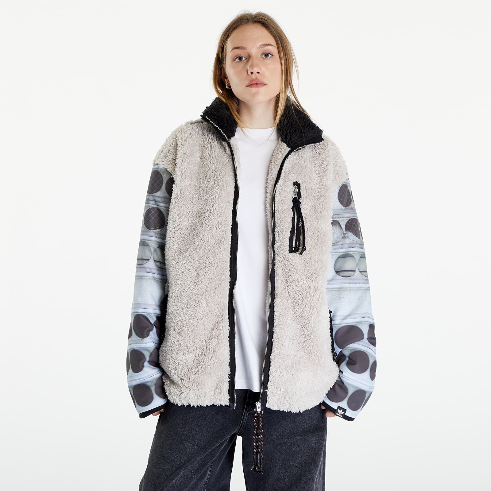 Jackets adidas x Song For The Mute Fleece Jacket UNISEX Beige