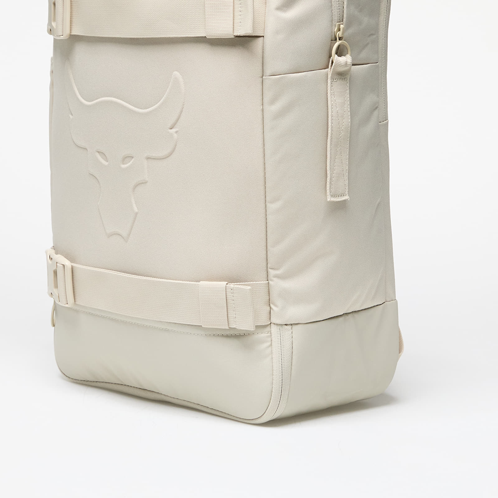 Backpacks Under Armour Project Rock Box Duffle Backpack Khaki Base/ Timberwolf Taupe
