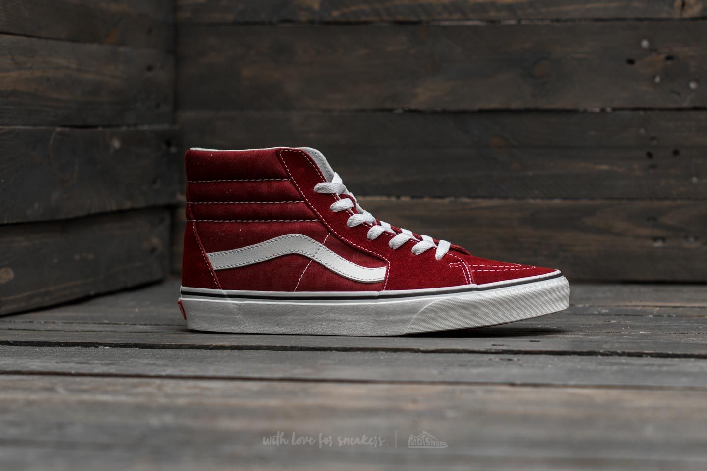 Vans madder brown sk8 hi cheap