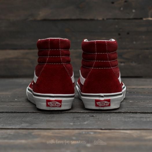 Scarpe uomo Vans Sk8 Hi Madder Brown True White Footshop