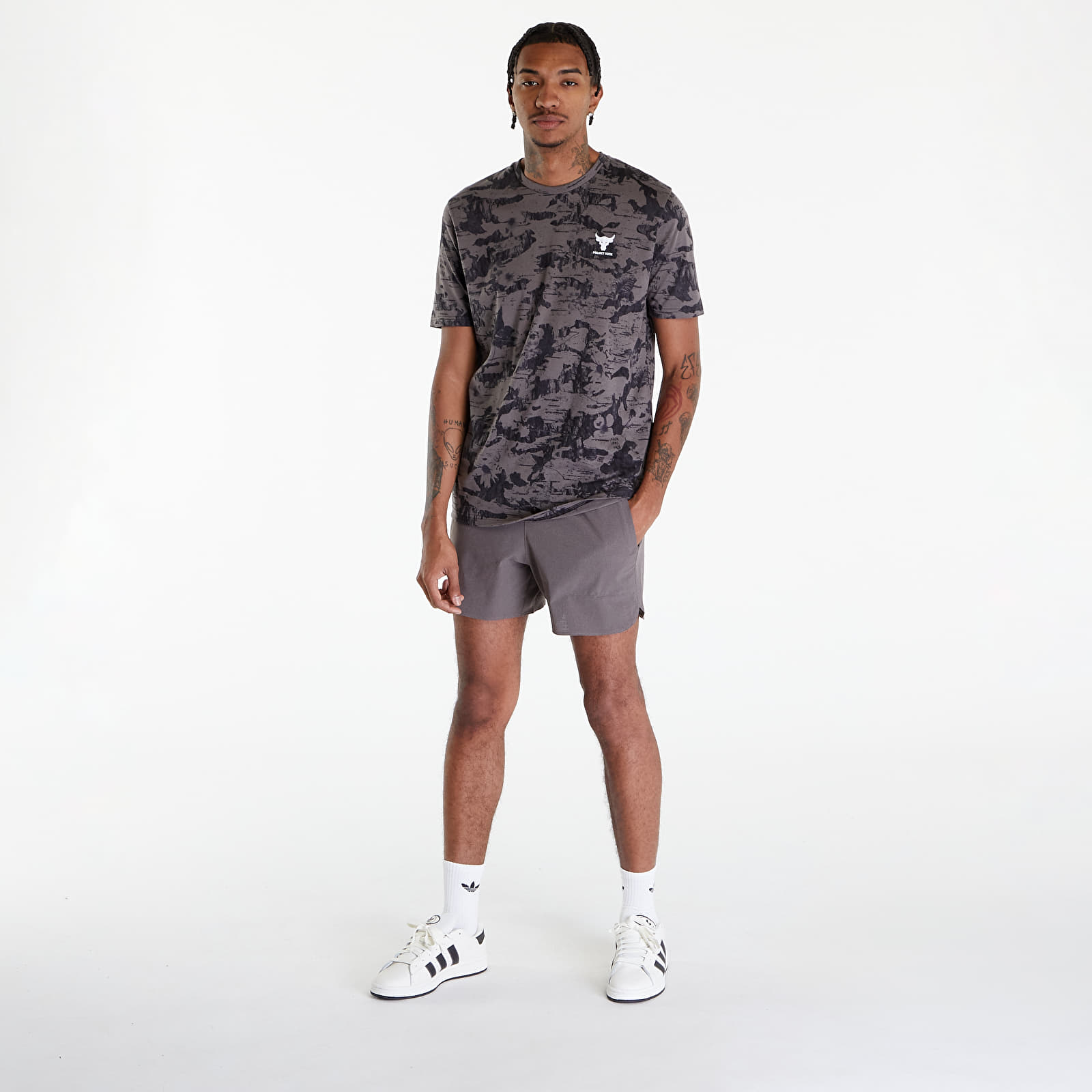 T-Shirts Under Armour Project Rock Payof Graphic T-Shirt Fresh Clay/ Silt