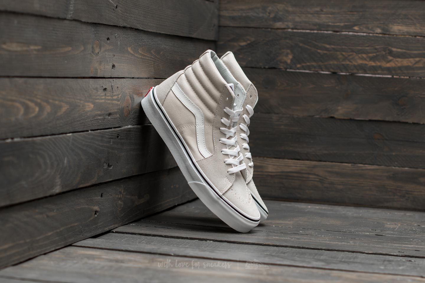 Sk8 hi silver best sale lining