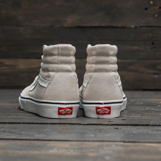 Vans sk8 hi birch true white discount
