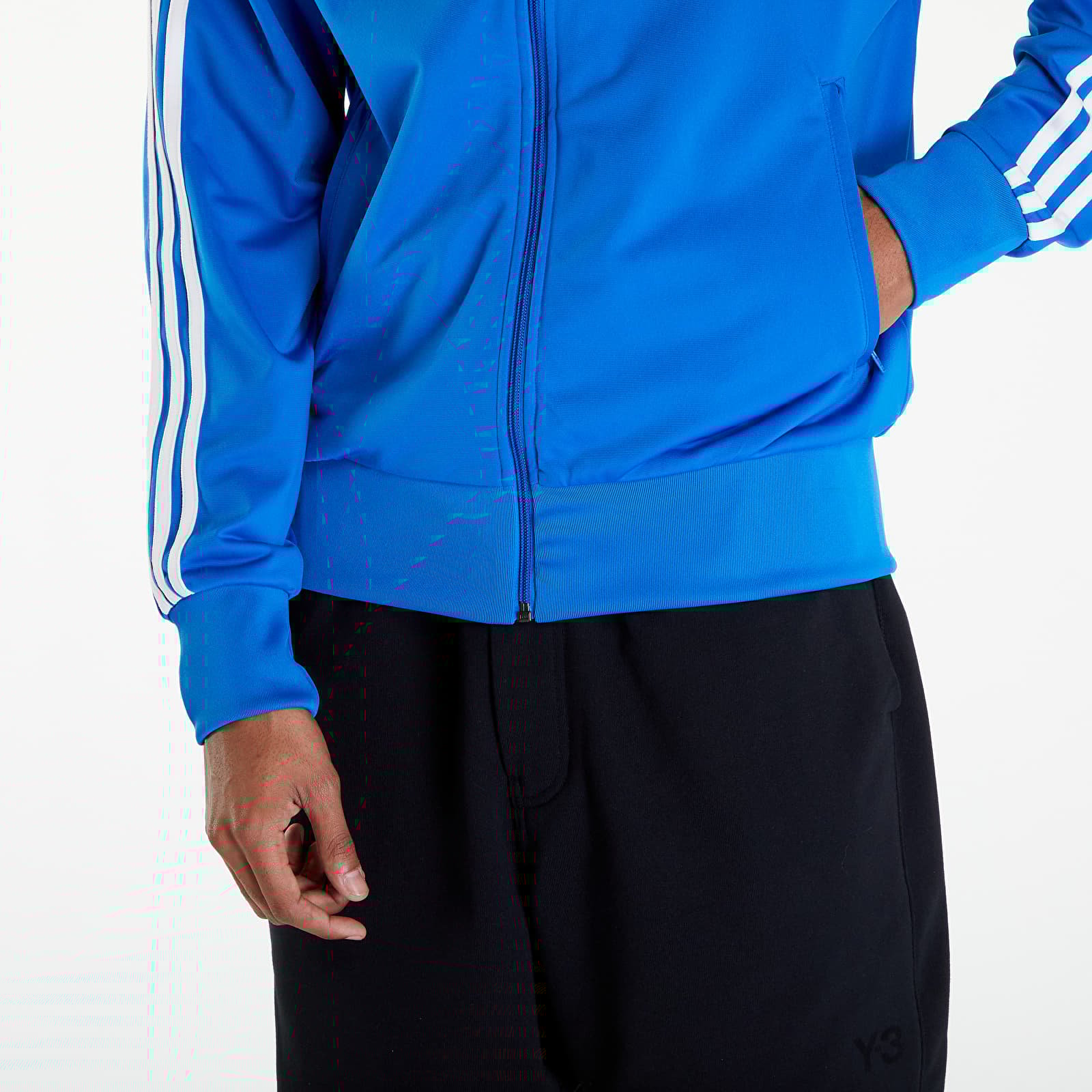 Hanorace adidas Adicolor Classics Firebird Track Top Blue Bird/ White