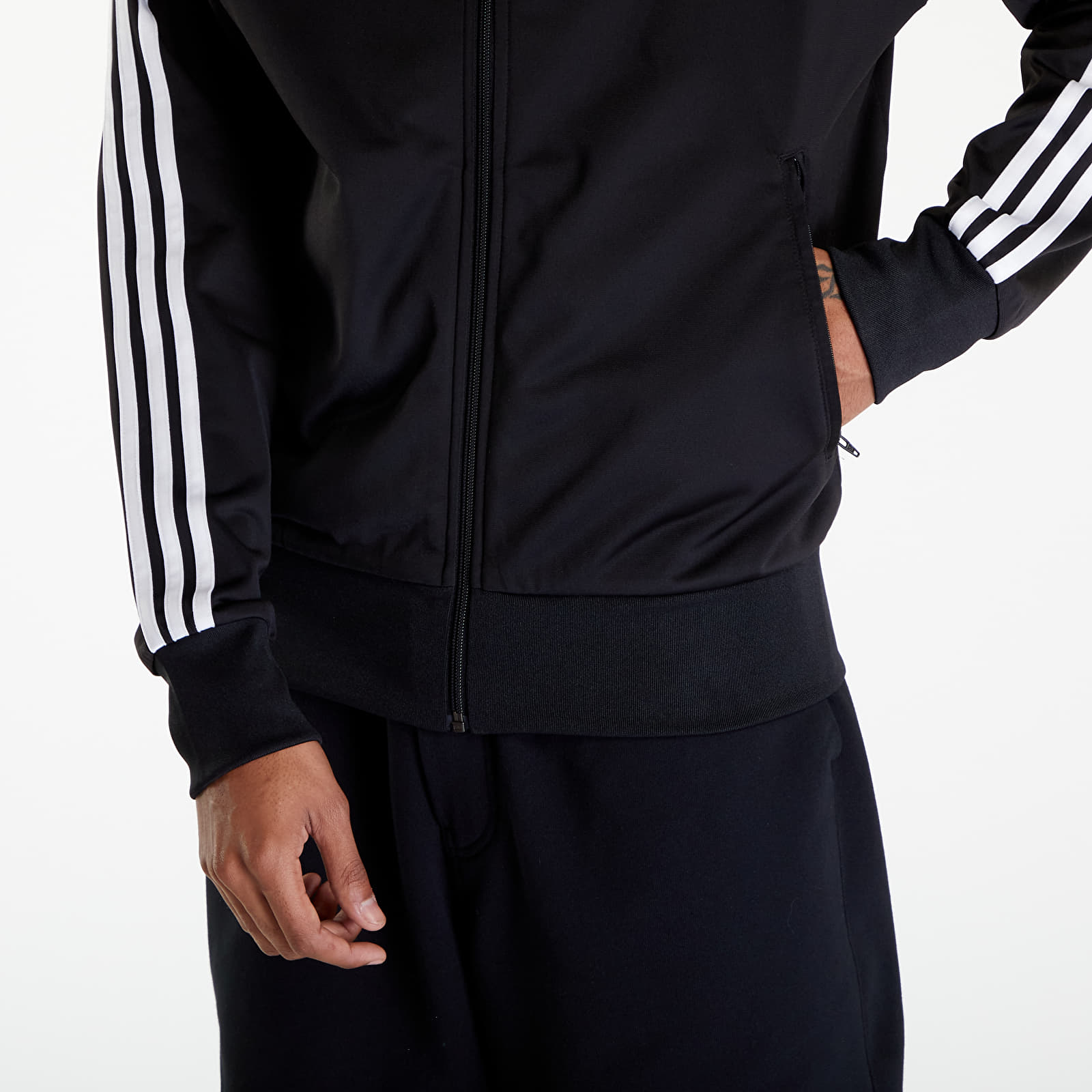 Sweatjacken und Sweatshirts adidas Adicolor Classics Firebird Track Top Black/ White