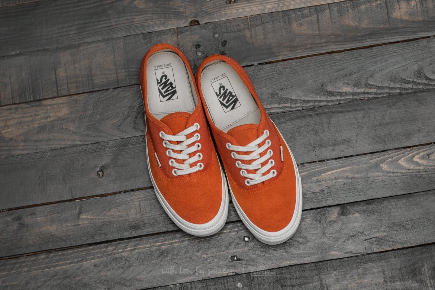 Men s shoes Vans OG Authentic LX Suede Canvas Autumn Glaze