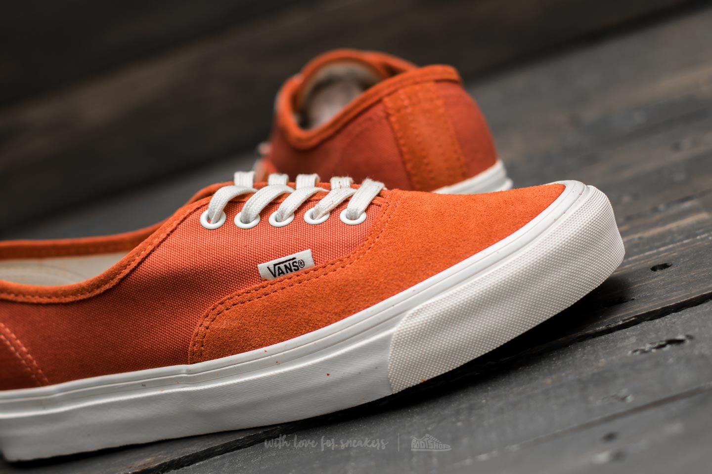 Men s shoes Vans OG Authentic LX Suede Canvas Autumn Glaze