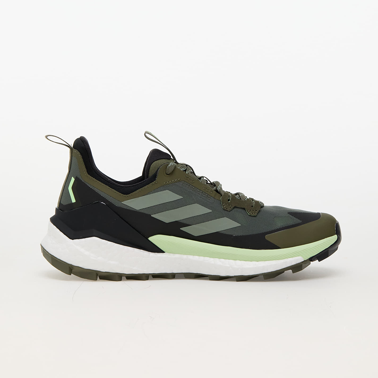 Încălțăminte și sneakerși pentru bărbați adidas Terrex Free Hiker 2 Low Olive Strata/ Silver Green/ Core Black