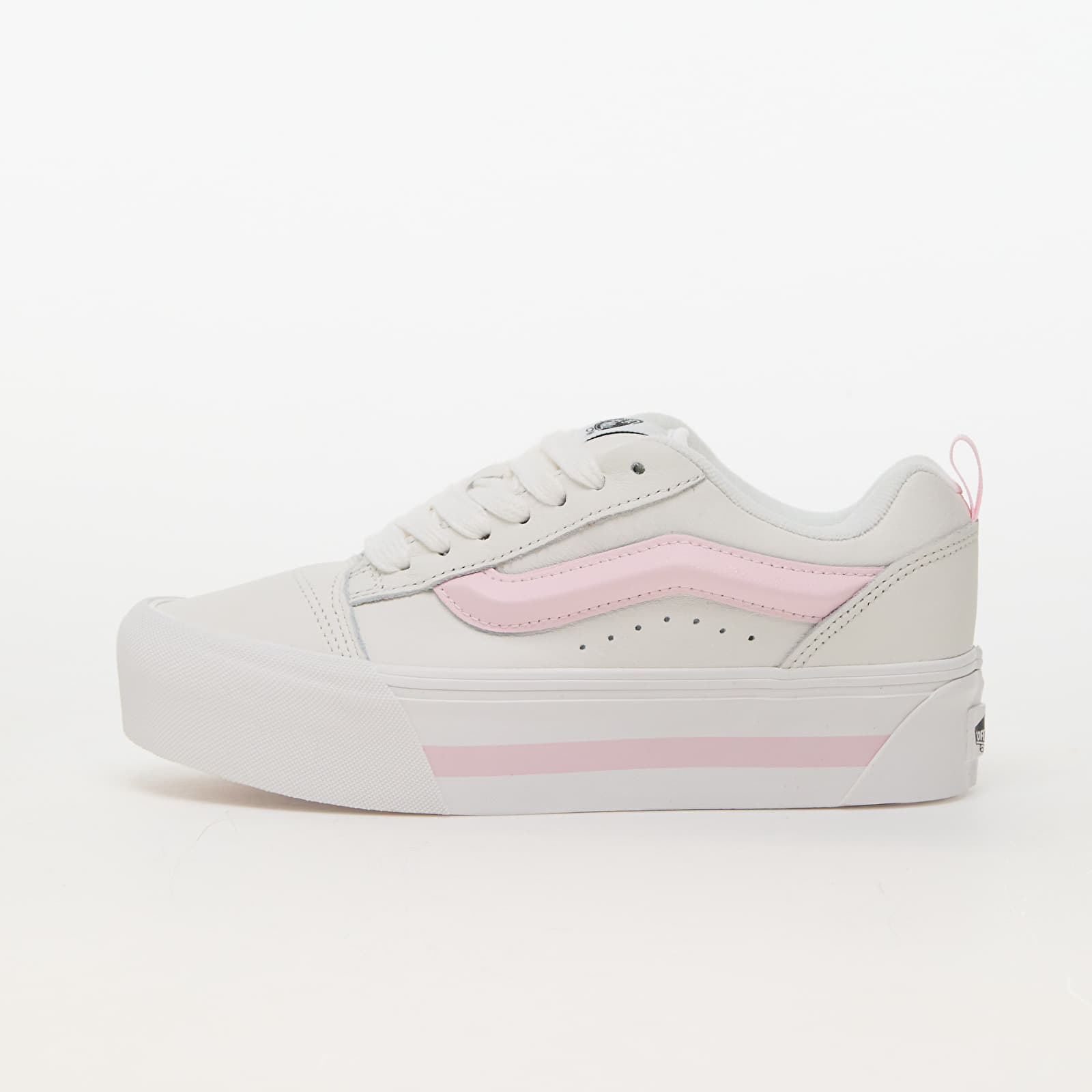 Дамски кецове и обувки Vans Knu Stack Smarten Up White/ Pink