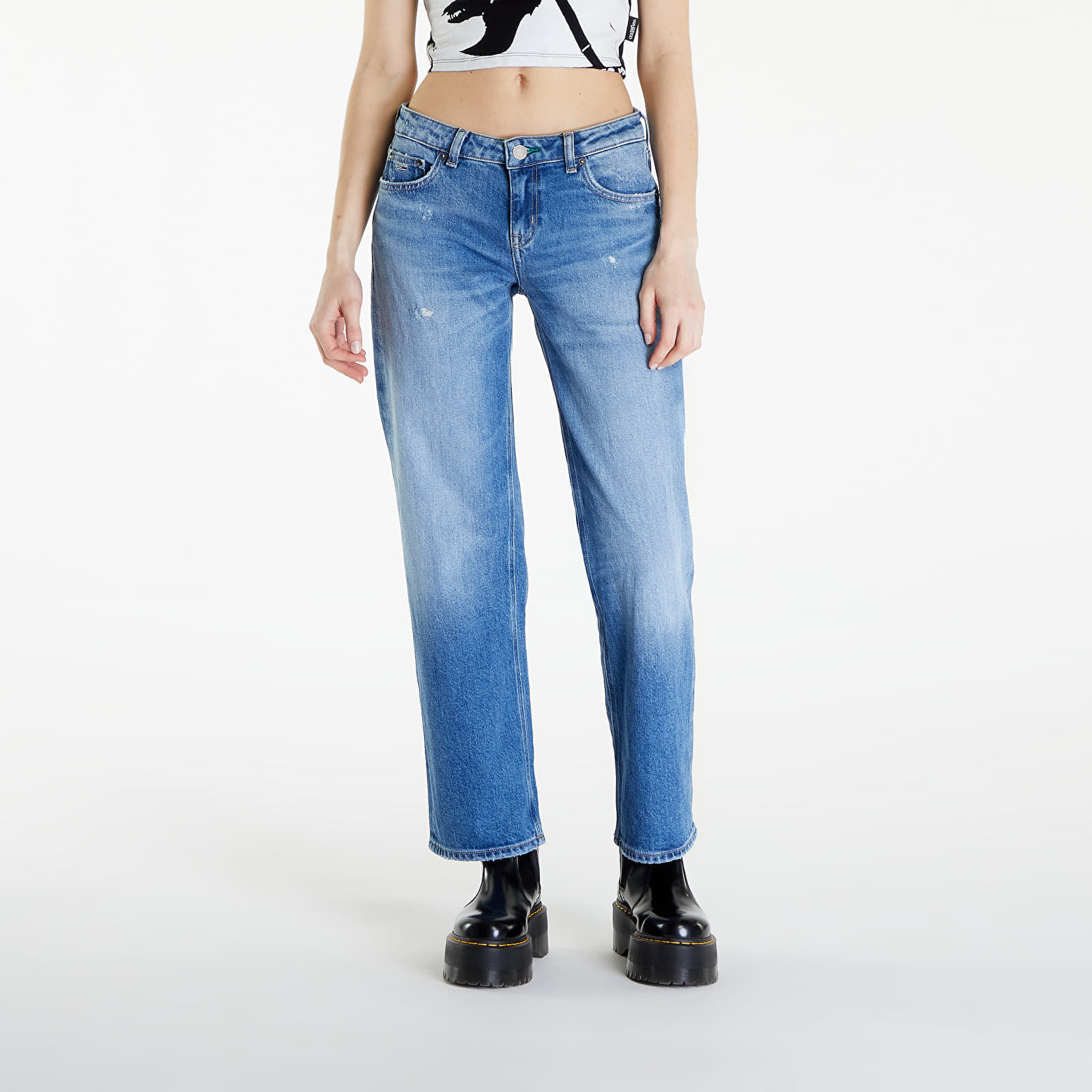 Дънки Tommy Jeans Sophie Low Straight Jeans Denim
