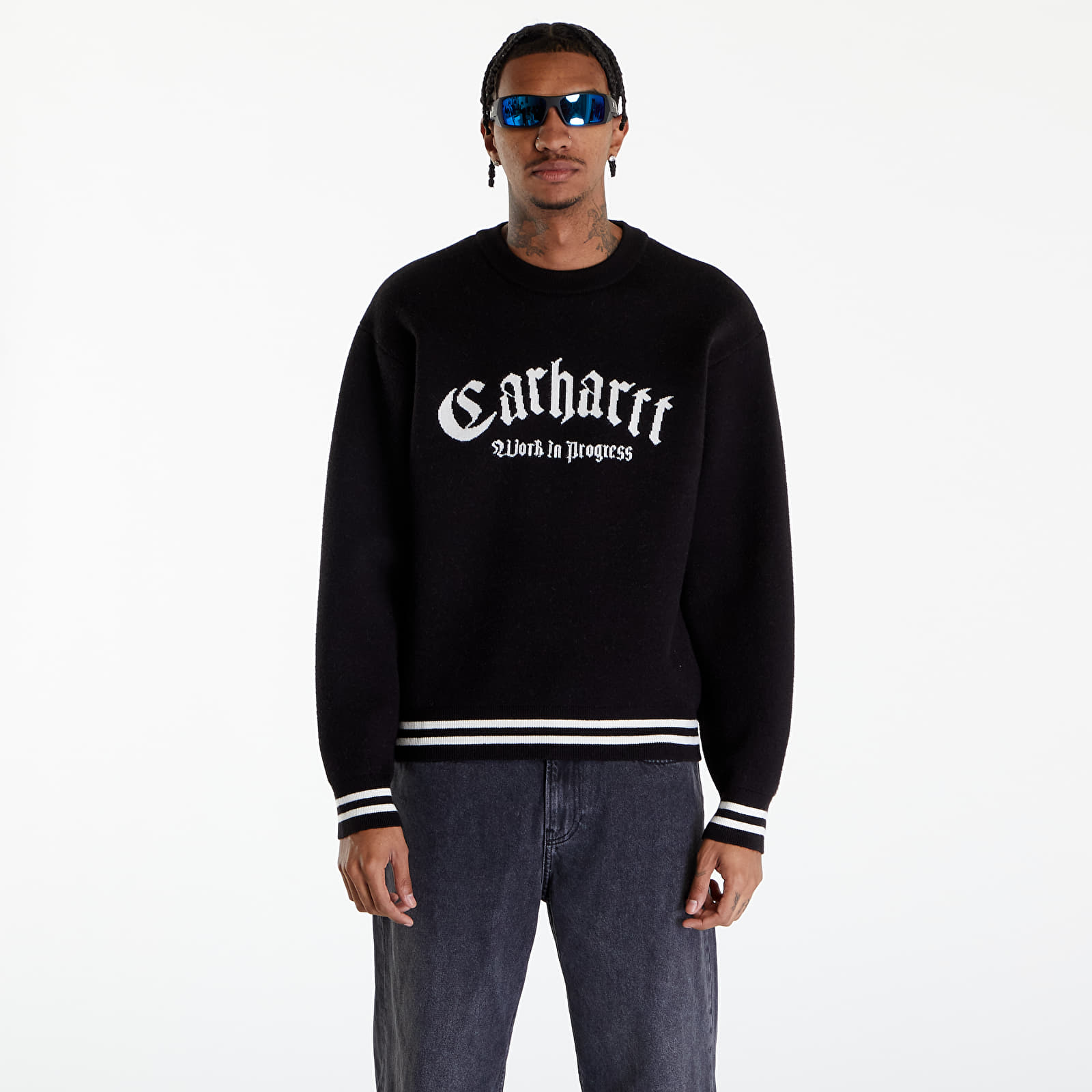 Sweaters Carhartt WIP Onyx Sweater UNISEX Black/ Wax