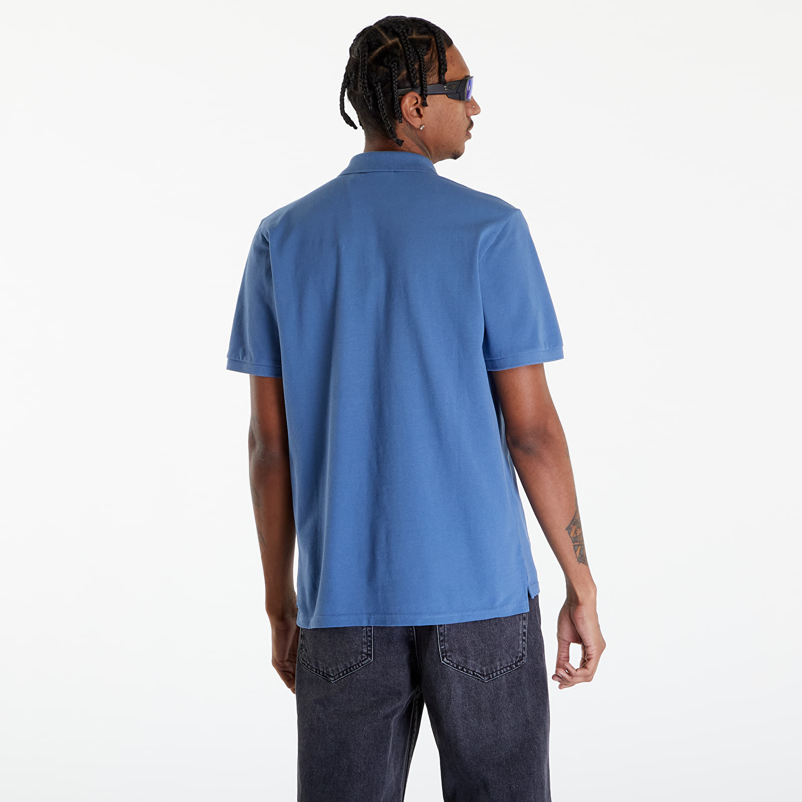 Tričká Carhartt WIP Short Sleeve Chase Pique Polo T-Shirt UNISEX Sorrent/ Gold