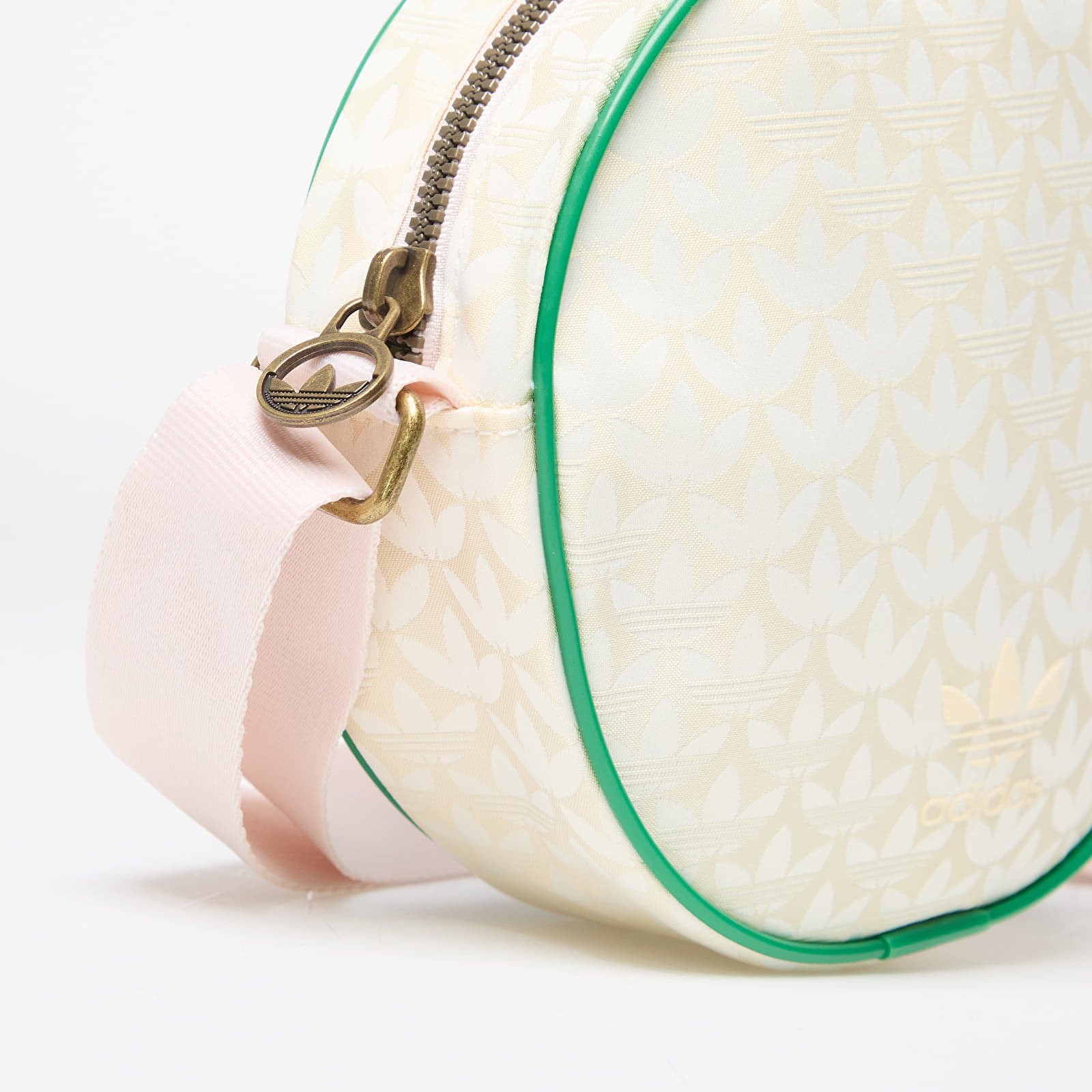 Tašky cez rameno adidas Round Bag Core White/ Putmau/ Green