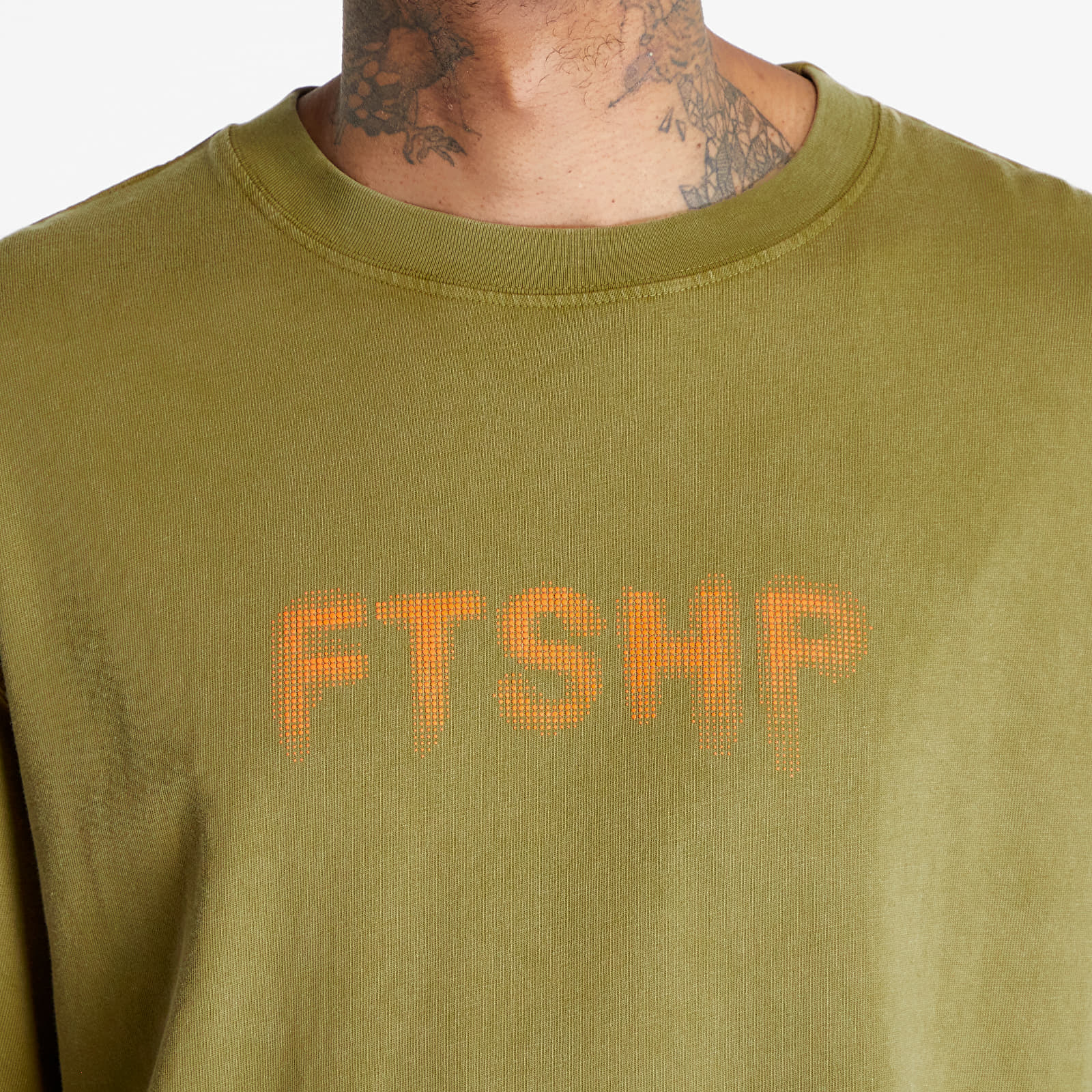 Trička FTSHP Halftone T-Shirt UNISEX Khaki