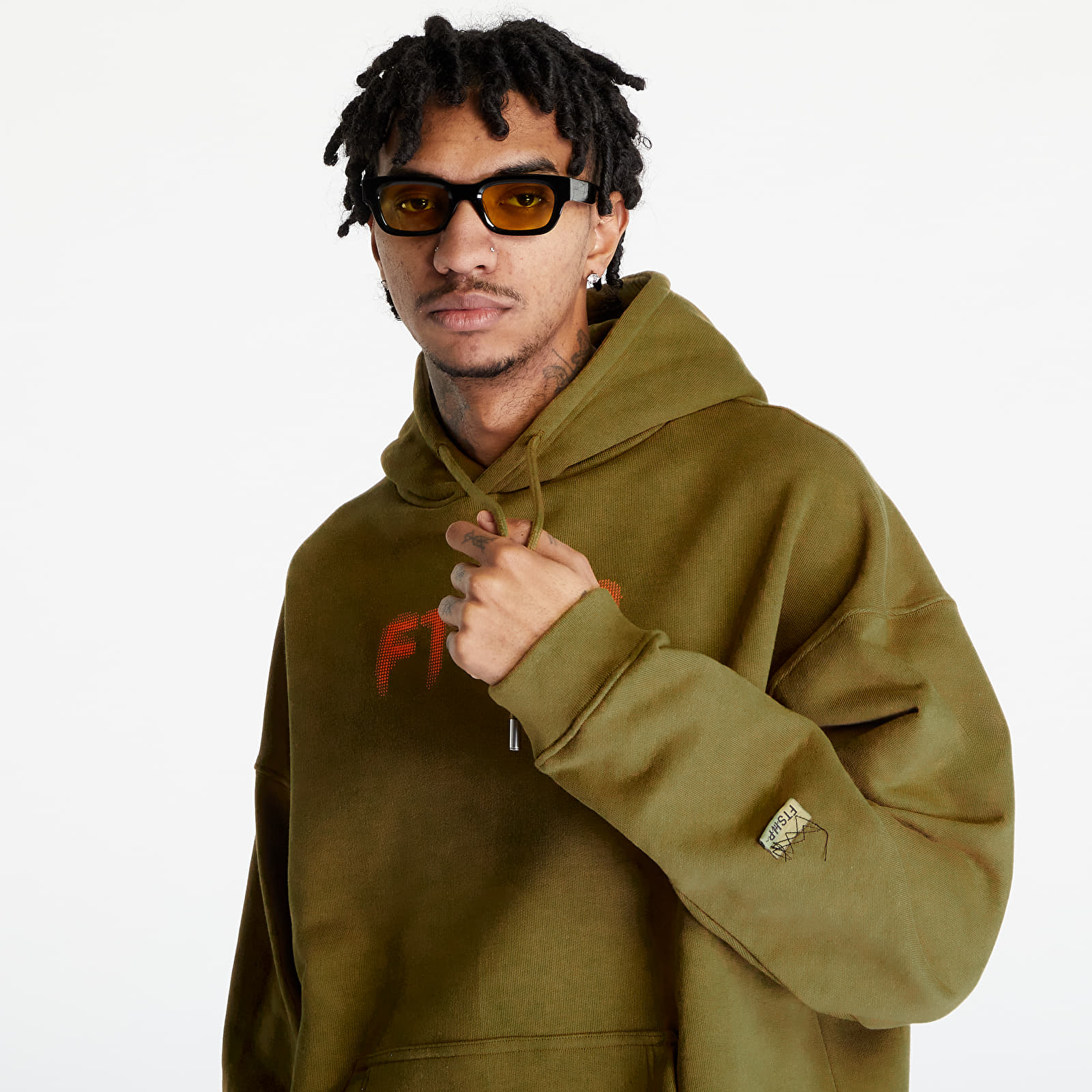 Hoodies and sweatshirts  FTSHP Halftone Hoodie UNISEX Khaki