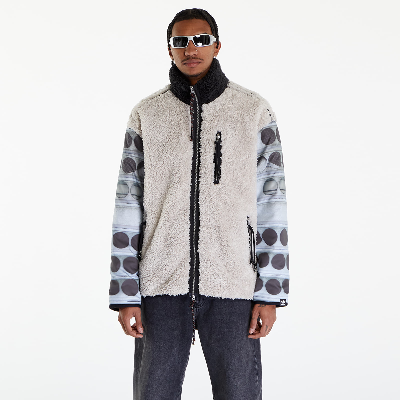 Jackets adidas x Song For The Mute Fleece Jacket UNISEX Beige