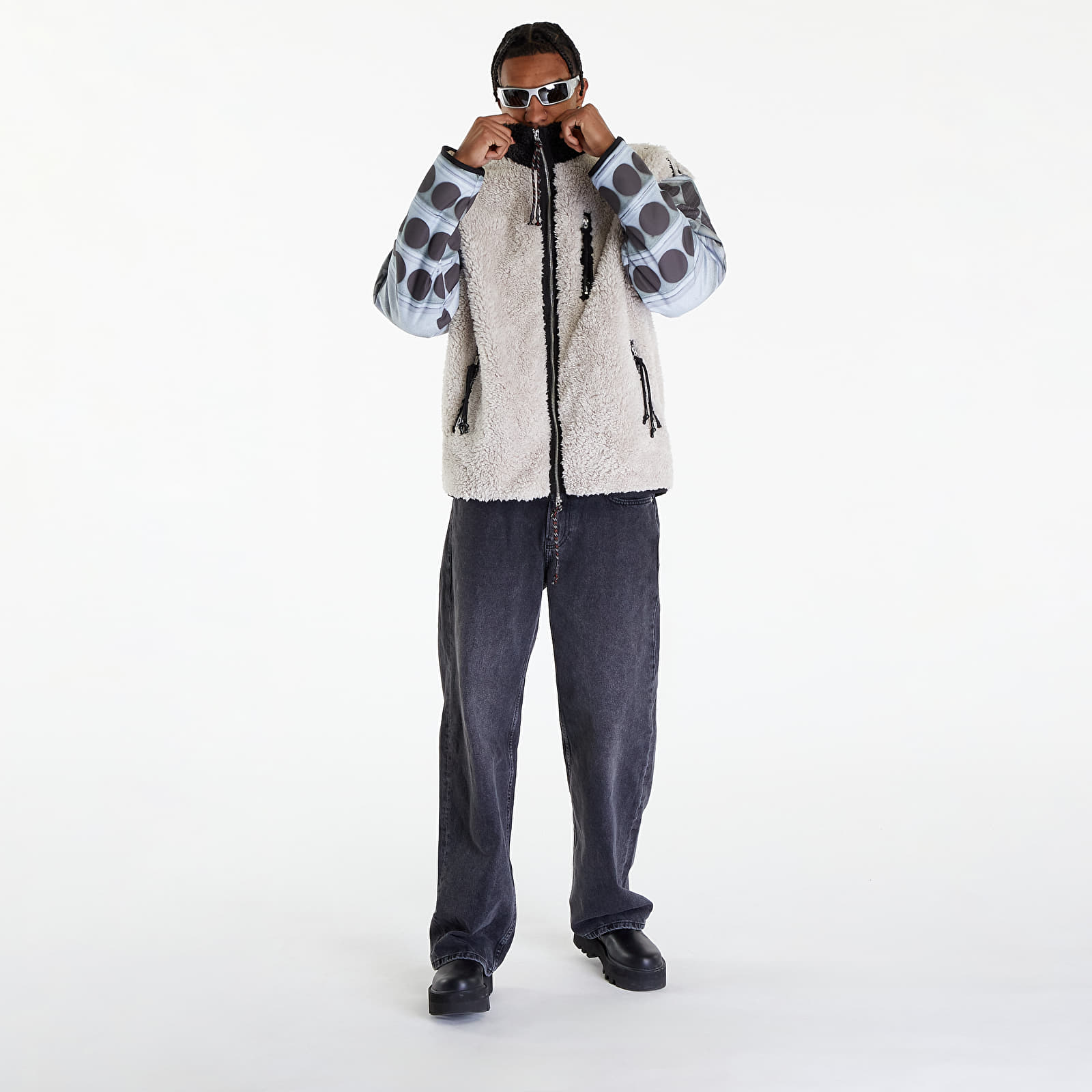 Jackets adidas x Song For The Mute Fleece Jacket UNISEX Beige