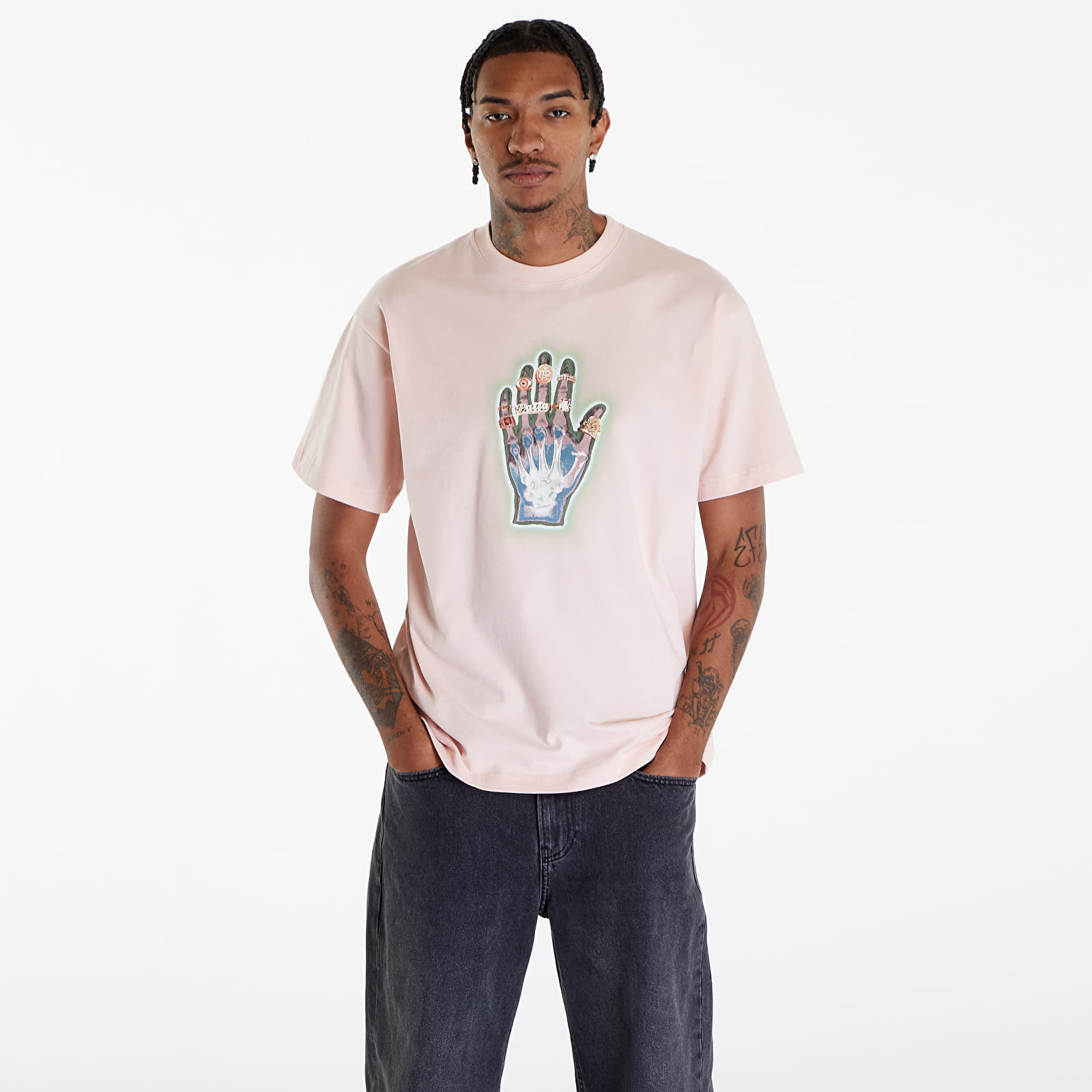 Tričká Patta Healing Hands T-Shirt UNISEX Lotus