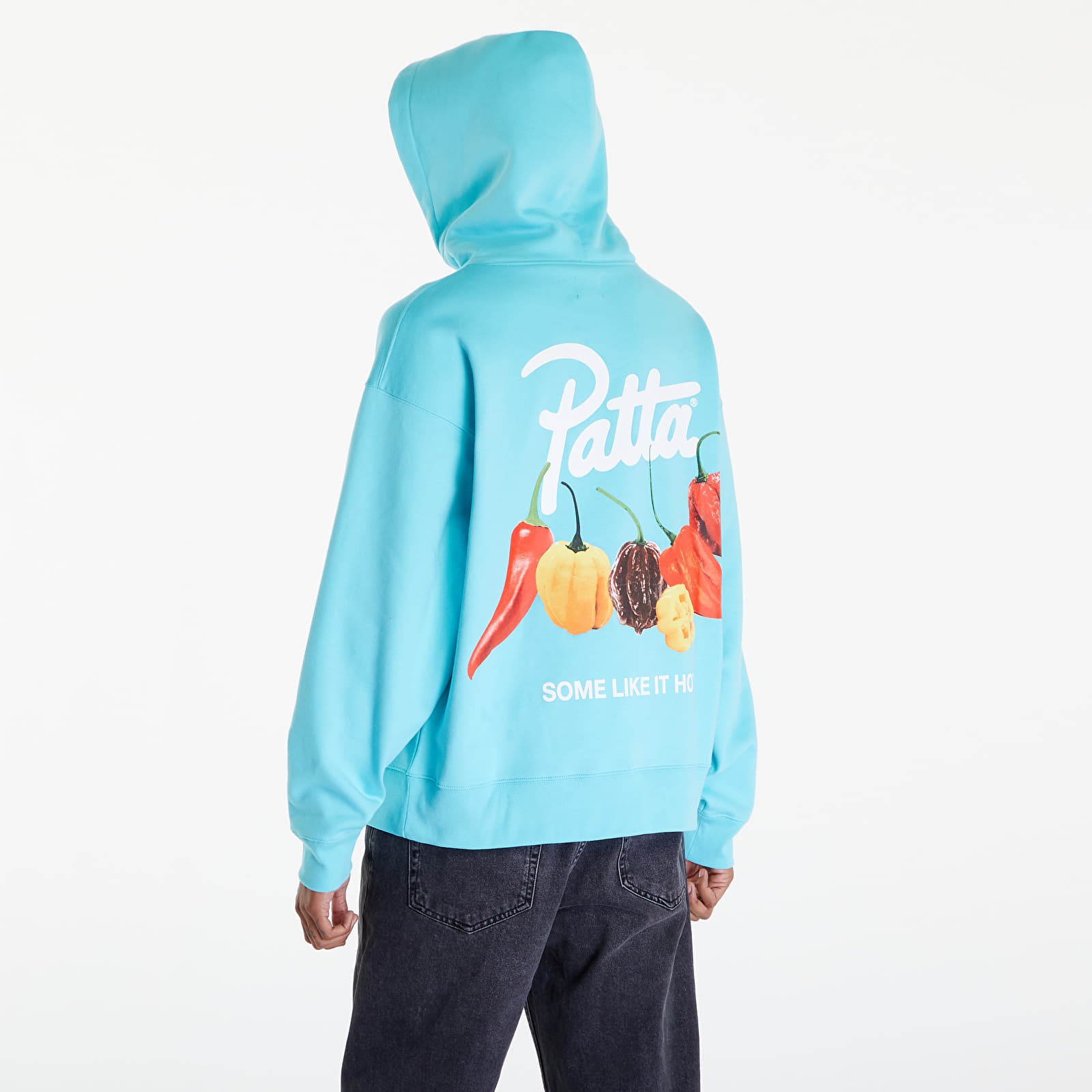 Hoodies and sweatshirts  Patta Some Like It Hot Classic Hooded Sweater UNISEX Blue Radiance