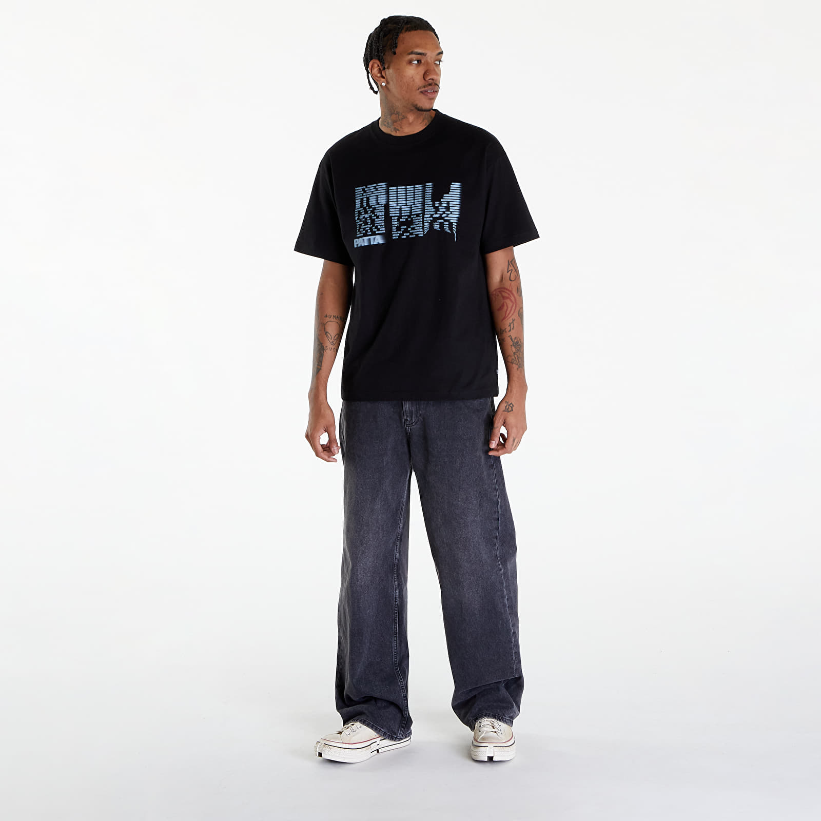 T-shirts Patta Glitch T-Shirt UNISEX Black