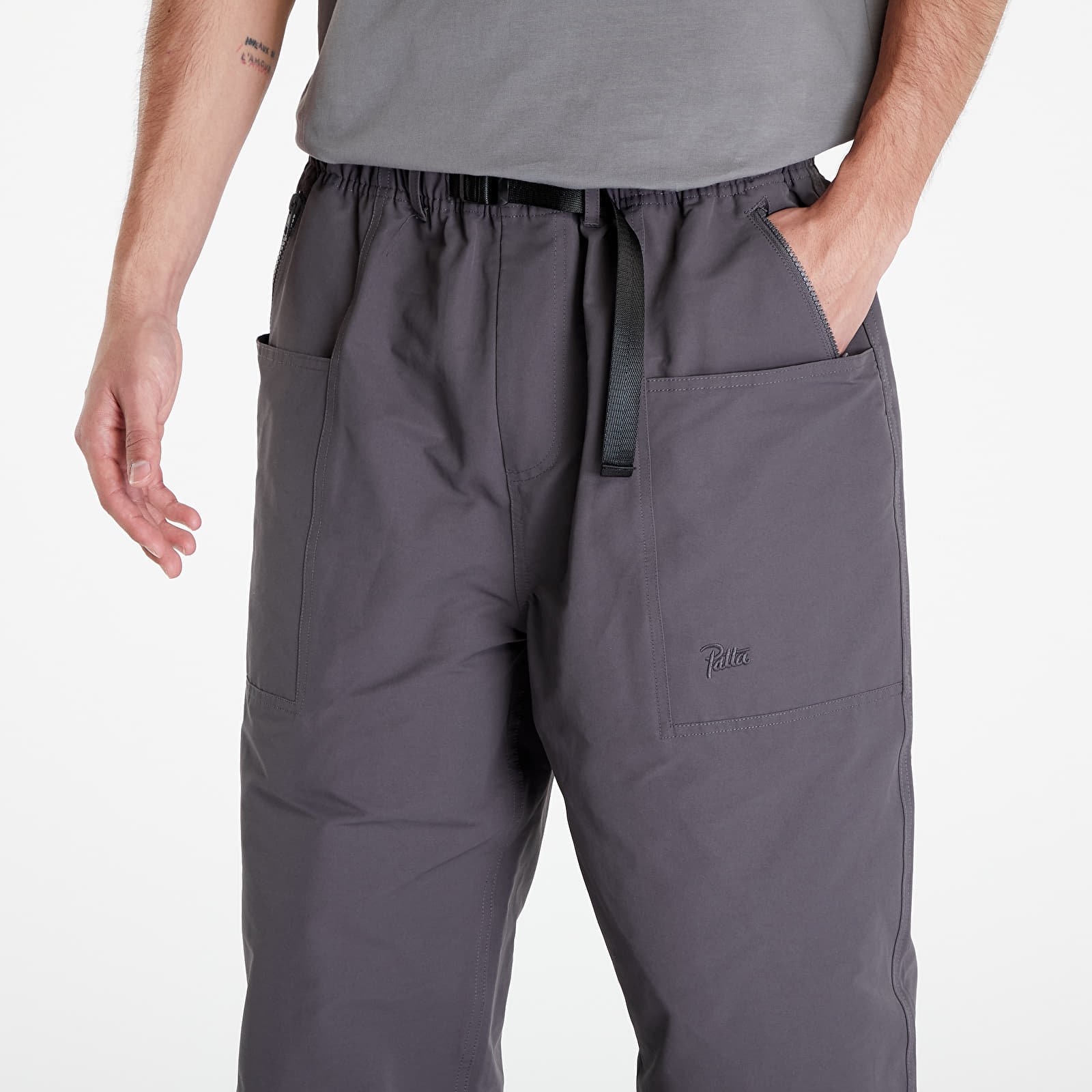 Pants and jeans Patta Belted Tactical Chino Pants Nine Iron