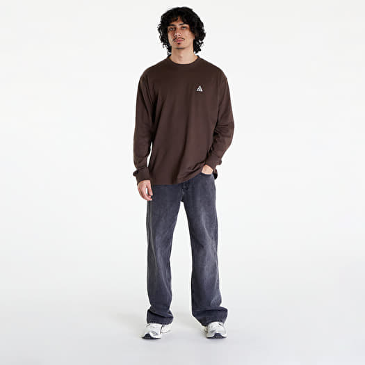 Brown dri fit long sleeve cheap