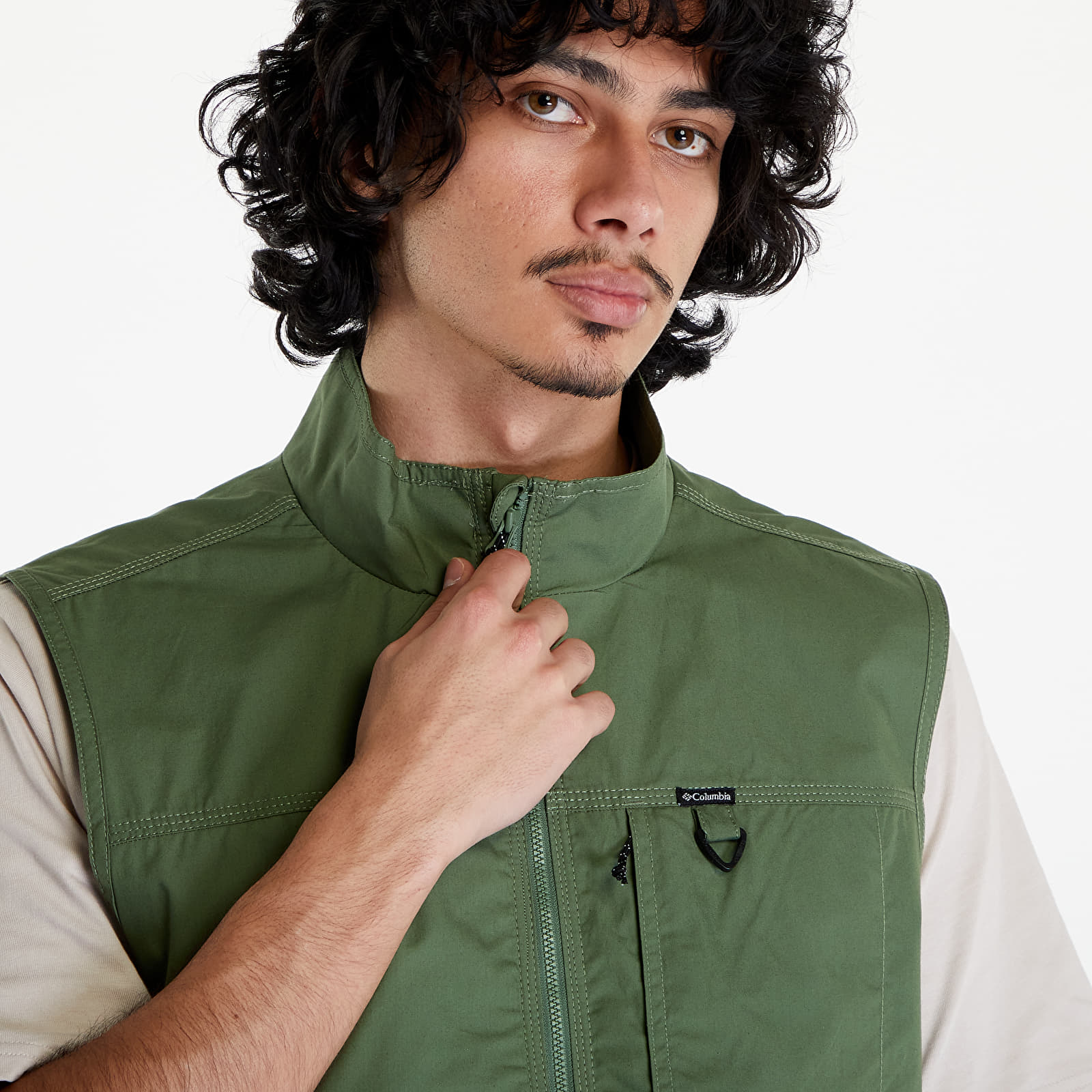 Columbia shop green vest