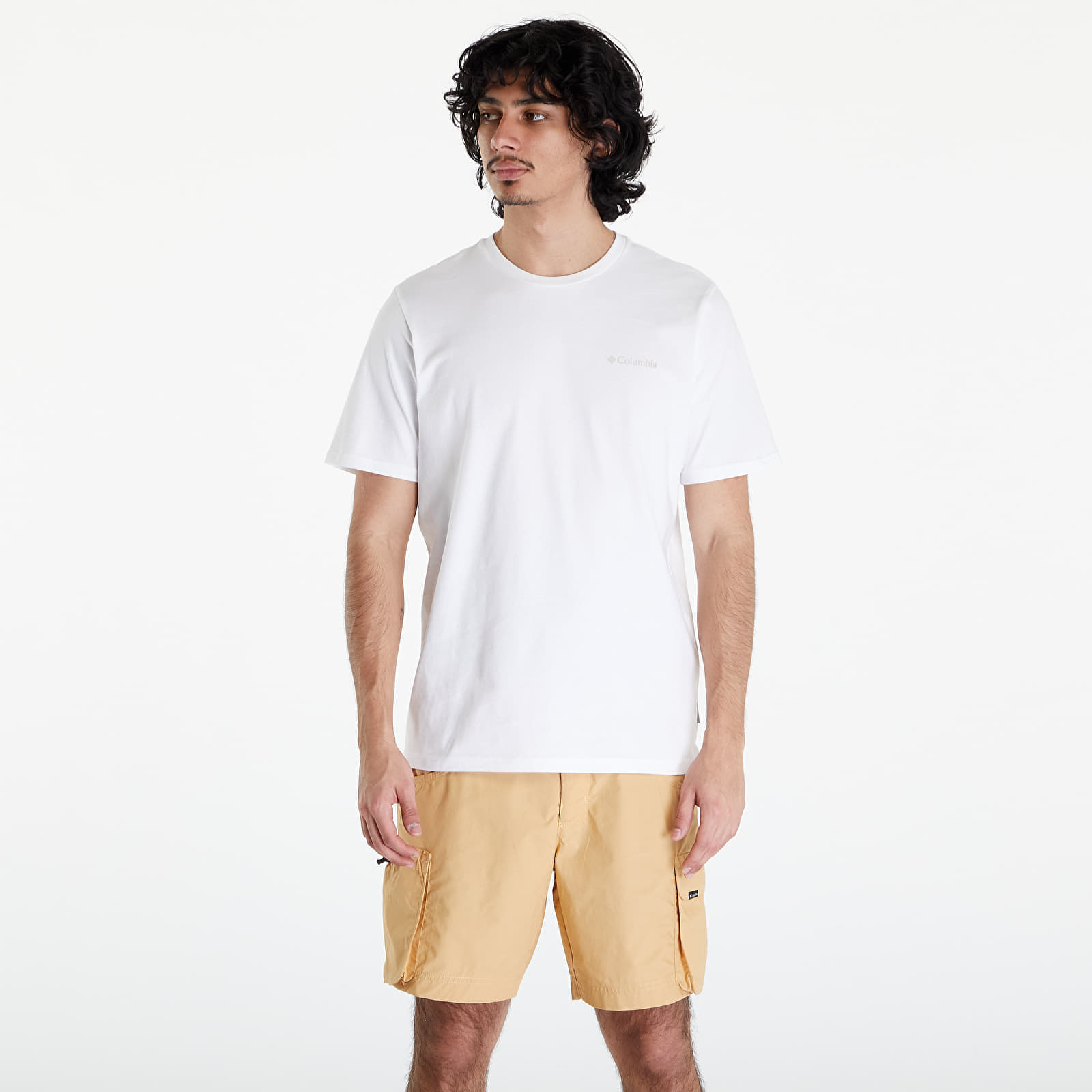 Levně Tričko Columbia Explorers Canyon™ Back Graphic T-Shirt White/ Epicamp Graphic M