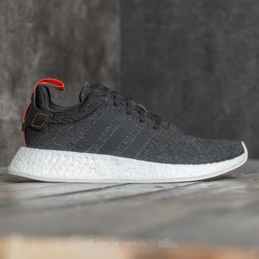 Adidas originals mens nmd_r2 trainers core black/core black/future harvest discount