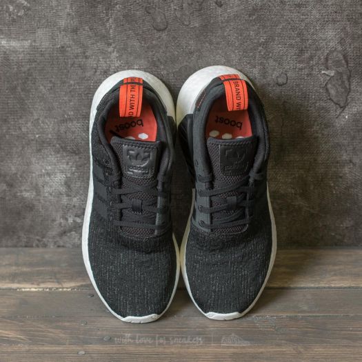 Adidas originals mens nmd_r2 trainers core black/core black/future harvest hot sale