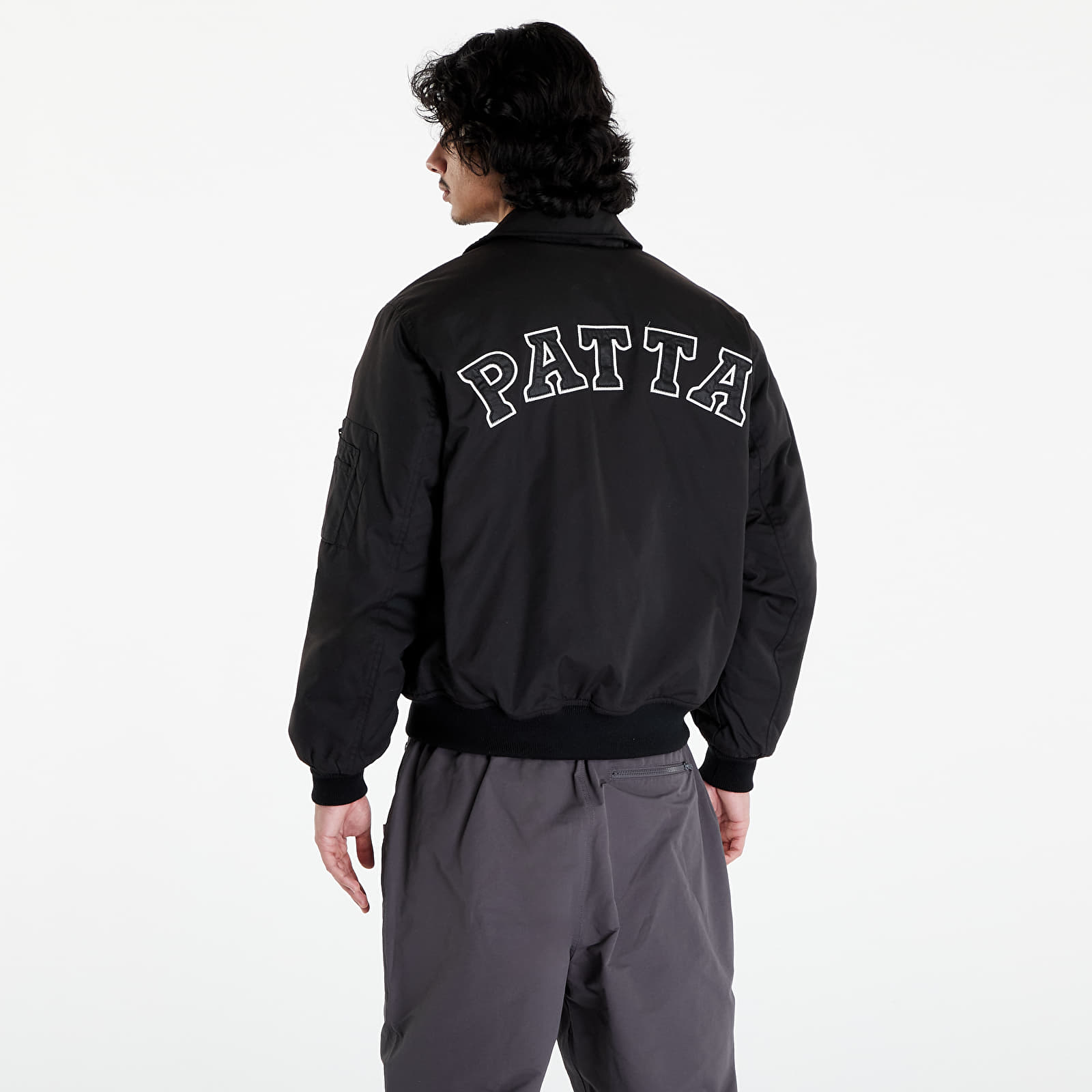 Striukės Patta Jet Bomber Jacket UNISEX Black