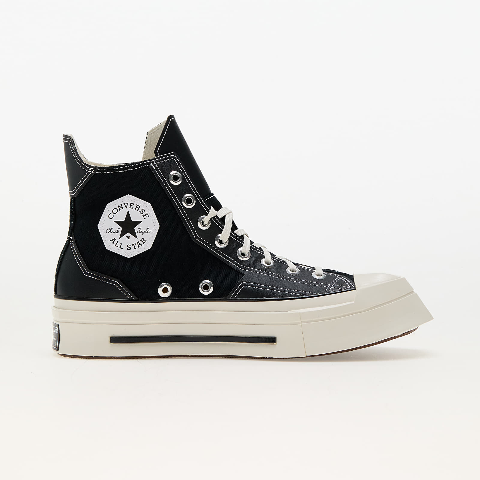 Pánské tenisky a boty Converse Chuck 70 De Luxe Squared Black/ Black/ Egret