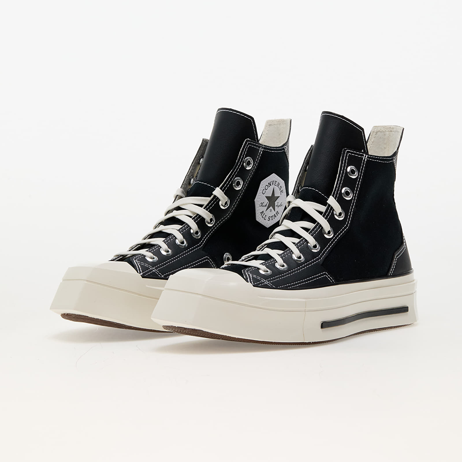 Pánské tenisky a boty Converse Chuck 70 De Luxe Squared Black/ Black/ Egret