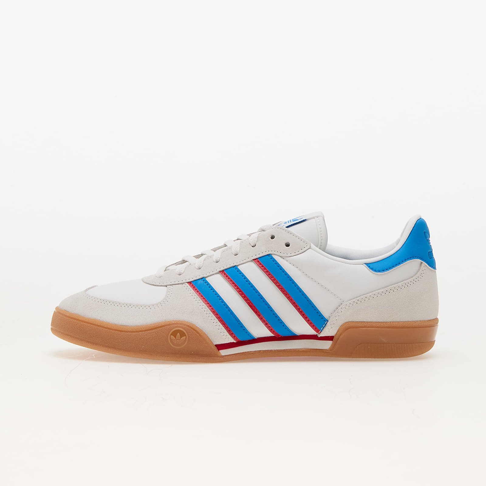 Levně Tenisky adidas Squash Indoor Core White/ Brave Blue/ Gum2