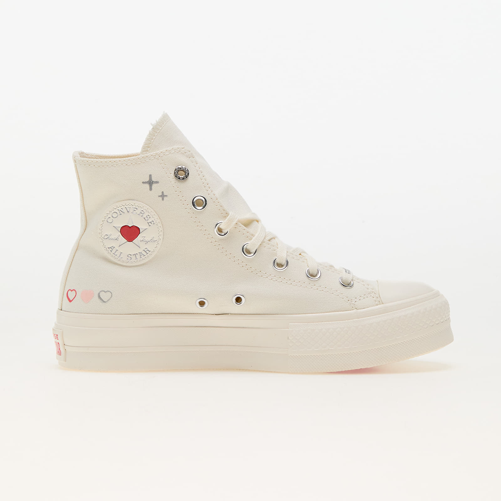 Damen Sneaker und Schuhe Converse Chuck Taylor All Star Lift Egret/ Fever Dream/ Egret