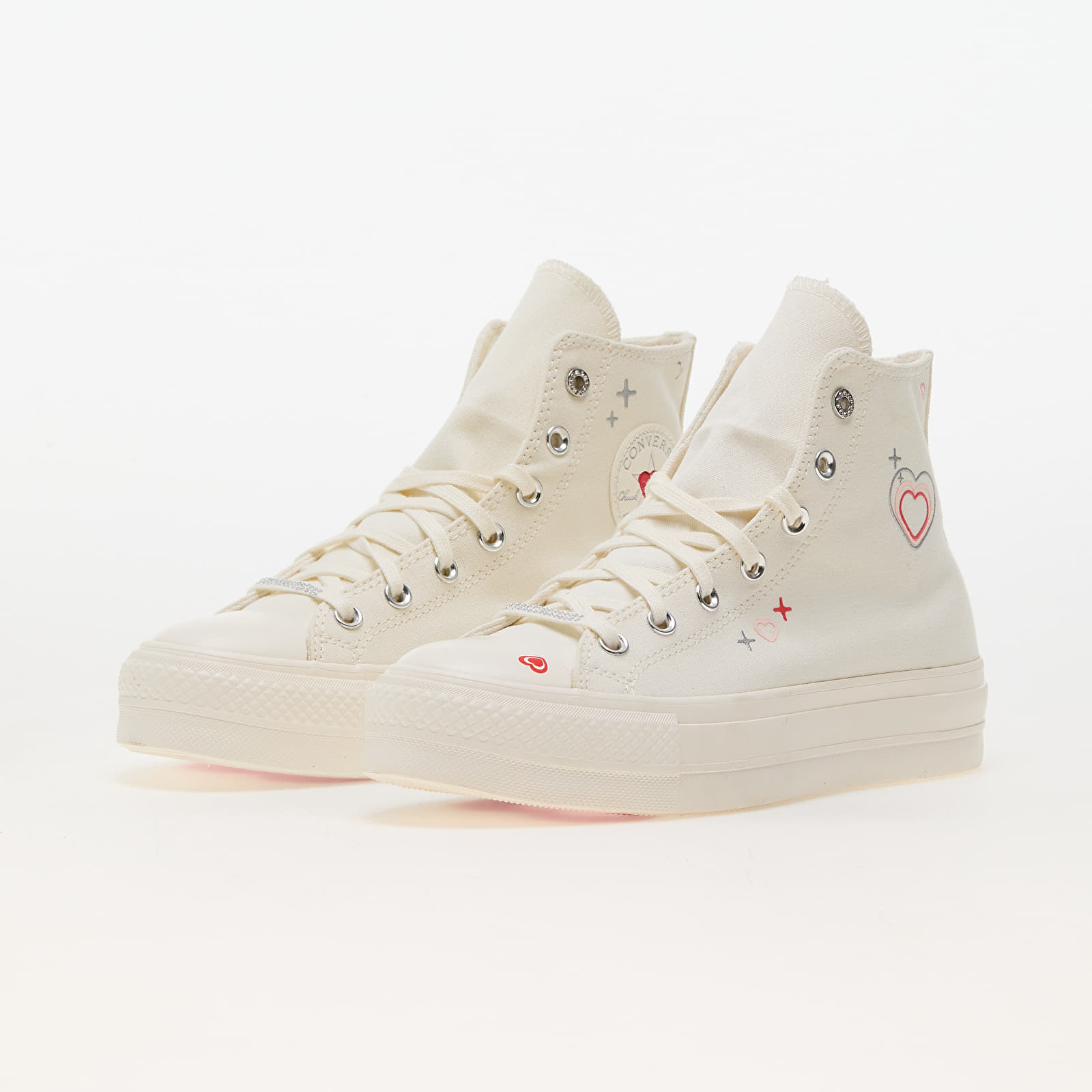 Damen Sneaker und Schuhe Converse Chuck Taylor All Star Lift Egret/ Fever Dream/ Egret