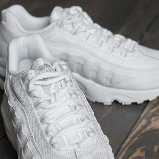 Women s shoes Nike Air Max 95 GS White White White Footshop