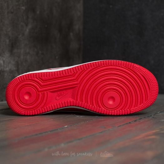 Rubber Outsole White And Red Bottom Air Force Nike Air Force Low