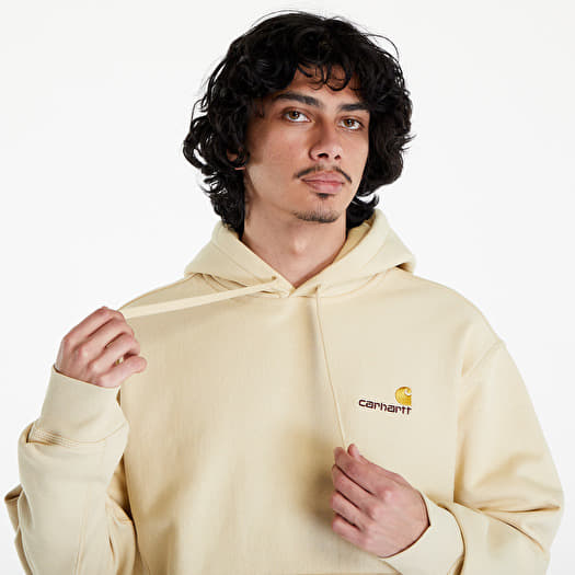 Sudaderas Carhartt WIP Hooded American Script Sweat UNISEX Rattan Footshop
