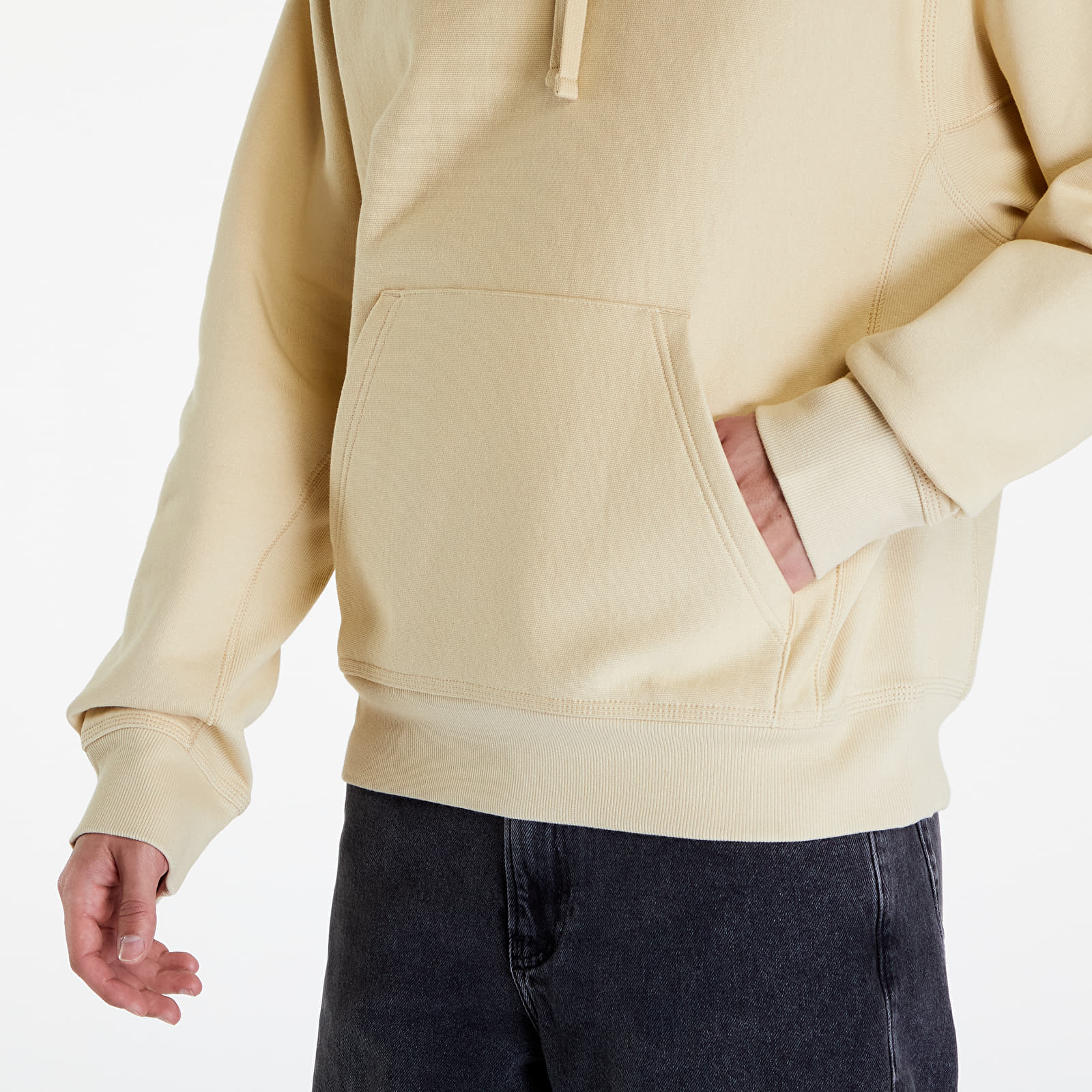 Hanorace Carhartt WIP Hooded American Script Sweat UNISEX Rattan