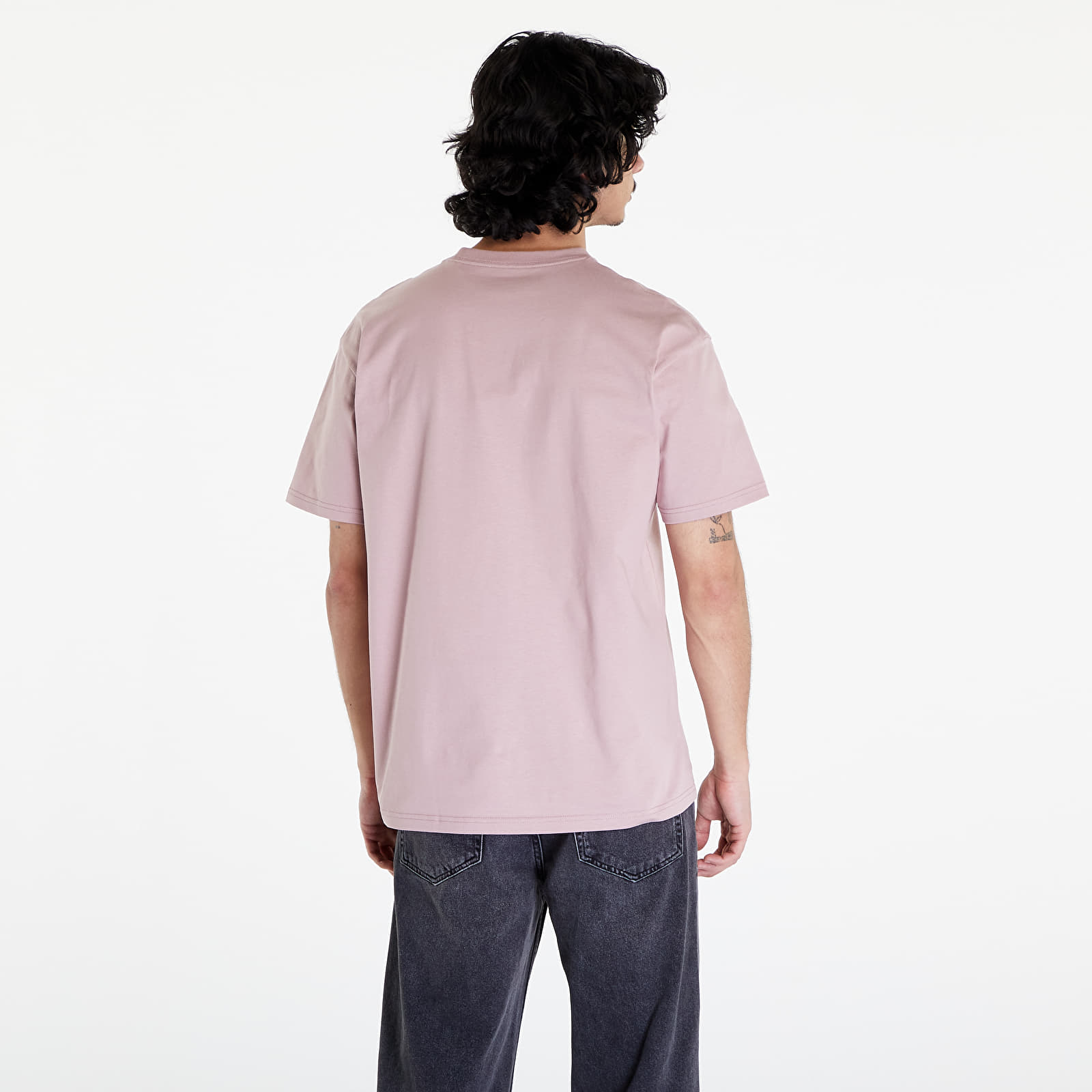 Tričká Carhartt WIP S/S Chase T-Shirt UNISEX Glassy Pink/ Gold