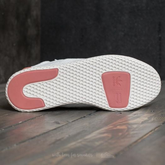 Adidas pw tennis hu white raw pink hot sale
