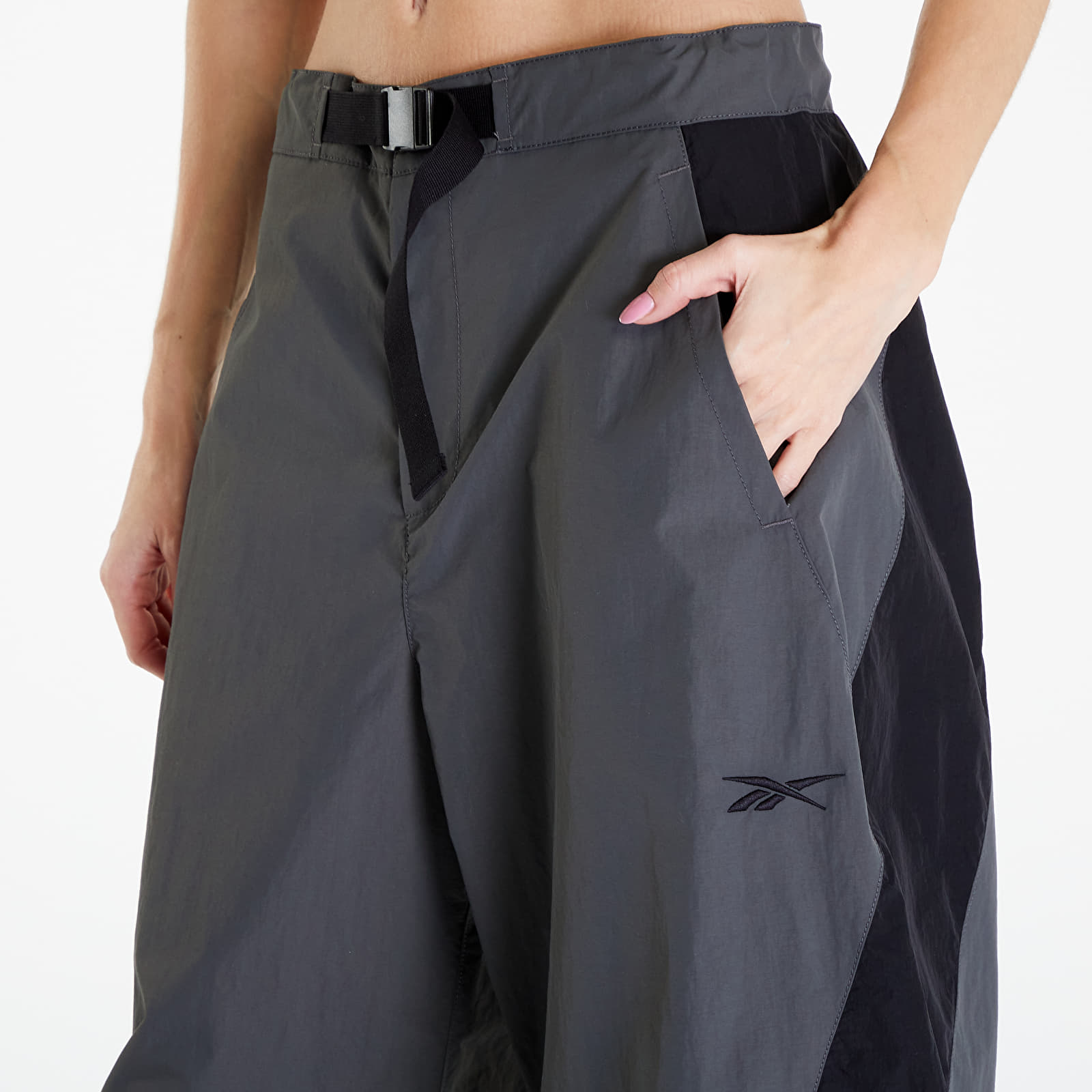 Housut ja farkut Reebok Wide Leg Pants Lava Grey