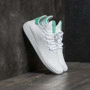 Herren Sneaker und Schuhe adidas Pharrell Williams PW Tennis HU Ftw White Ftw White Green Glow Footshop